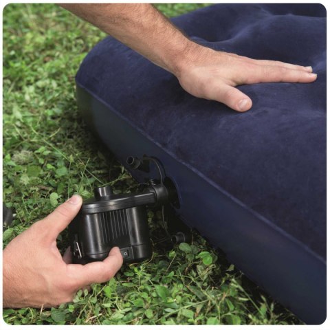 Materac dmuchany 188x99x22 cm z pompką tłokową Bestway 67001 Materac dmuchany 188x99x22 cm z pompką tłokową Bestway 67001