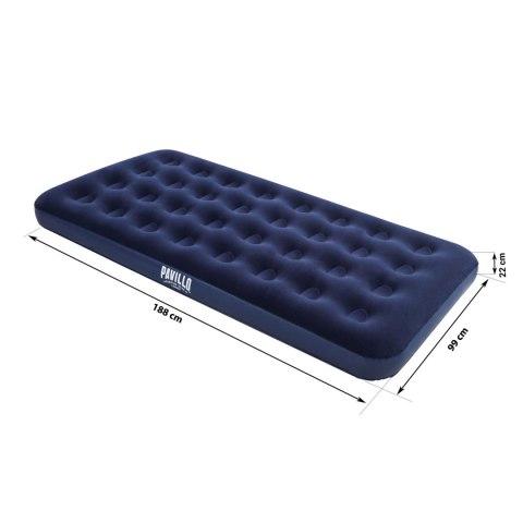 Materac dmuchany 188x99x22 cm z pompką tłokową Bestway 67001 Materac dmuchany 188x99x22 cm z pompką tłokową Bestway 67001