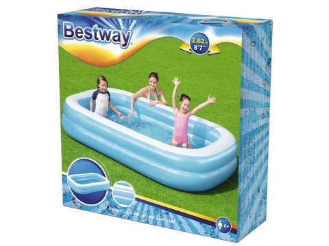 Bestway Basen dmuchany rodzinny 262x175cm 54006 Bestway Basen dmuchany rodzinny 262x175cm 54006