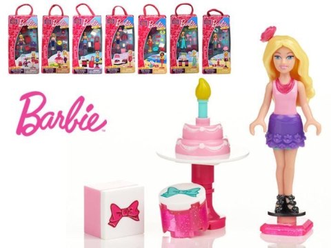 Mega Bloks BARBIE LALKA pasująca do klocków ZA1891 Mega Bloks BARBIE LALKA pasująca do klocków ZA1891