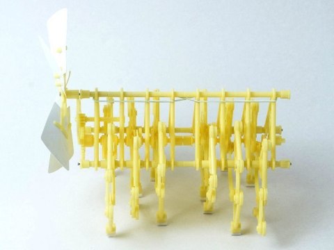 Zestaw edukacyjny ROBOT napędzany wiatrem ZA2246 Zestaw edukacyjny ROBOT napędzany wiatrem ZA2246