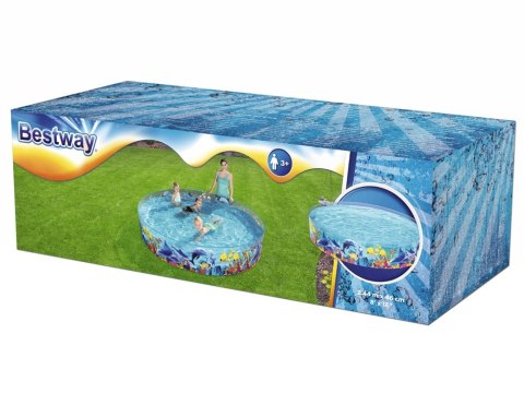 Bestway basen brodzik dla dzieci 244x46cm 55031 Bestway basen brodzik dla dzieci 244x46cm 55031