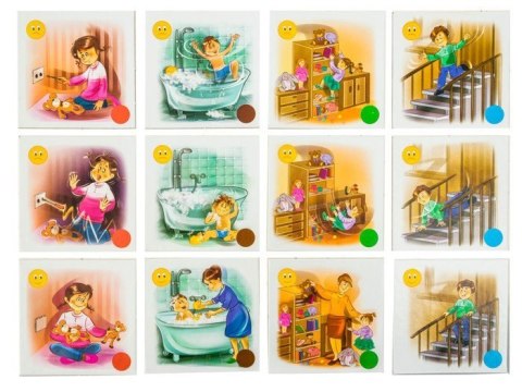 Jawa Gra edukacyjna NIEBEZPIECZEŃSTWO W DOMU układanka GR0305 Jawa Gra edukacyjna NIEBEZPIECZEŃSTWO W DOMU układanka GR0305