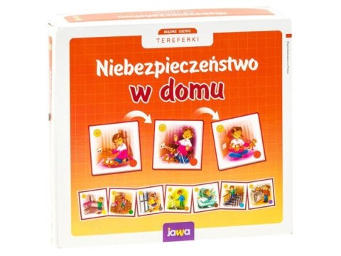 Jawa Gra edukacyjna NIEBEZPIECZEŃSTWO W DOMU układanka GR0305 Jawa Gra edukacyjna NIEBEZPIECZEŃSTWO W DOMU układanka GR0305