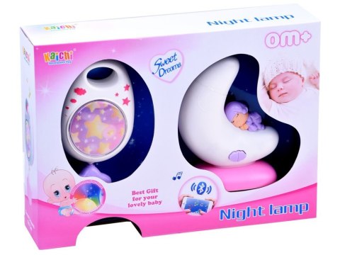 Zestaw Mobilna Pozytywka 2w1 z Bluetooth - Lampka nocna do łóżeczka ZA2645 Zestaw Mobilna Pozytywka 2w1 z Bluetooth - Lampka nocna do łóżeczka ZA2645