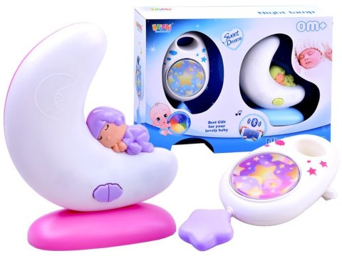 Zestaw Mobilna Pozytywka 2w1 z Bluetooth - Lampka nocna do łóżeczka ZA2645 Zestaw Mobilna Pozytywka 2w1 z Bluetooth - Lampka nocna do łóżeczka ZA2645