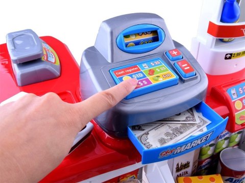 Kasa fiskalna SUPERMARKET koszyk Sklep ze skanerem ZA2681 Kasa fiskalna SUPERMARKET koszyk Sklep ze skanerem ZA2681