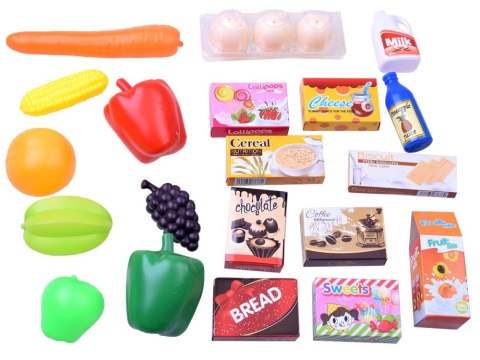 Kasa fiskalna SUPERMARKET koszyk Sklep ze skanerem ZA2681 Kasa fiskalna SUPERMARKET koszyk Sklep ze skanerem ZA2681