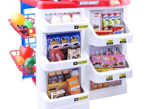 Kasa fiskalna SUPERMARKET koszyk Sklep ze skanerem ZA2681 Kasa fiskalna SUPERMARKET koszyk Sklep ze skanerem ZA2681