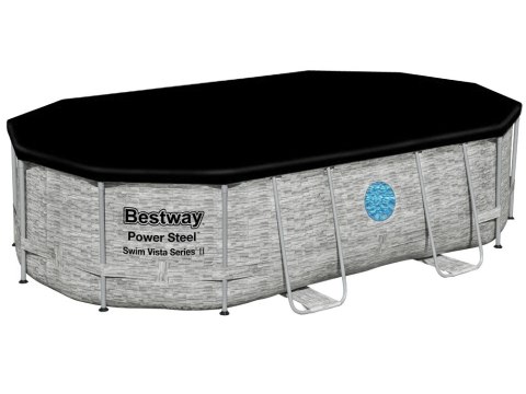 Bestway Basen stelaż 488x305x107 11w1 kamień 56946 Bestway Basen stelaż 488x305x107 11w1 kamień 56946