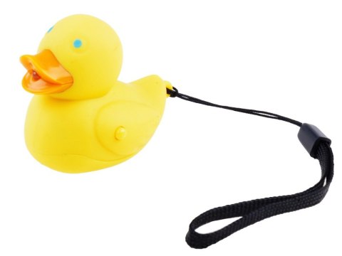Kolorowy brelok do kluczy KACZKA - Zawieszka z światło + dźwięk ZA3527 Kolorowy brelok do kluczy KACZKA - Zawieszka z światło + dźwięk ZA3527