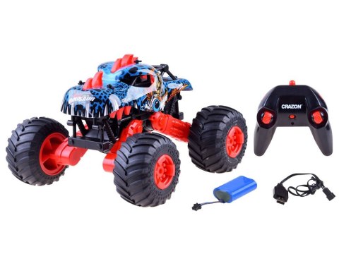 Auto zdalnie sterowane DINO monster 4x4 RC0537C Auto zdalnie sterowane DINO monster 4x4 RC0537C