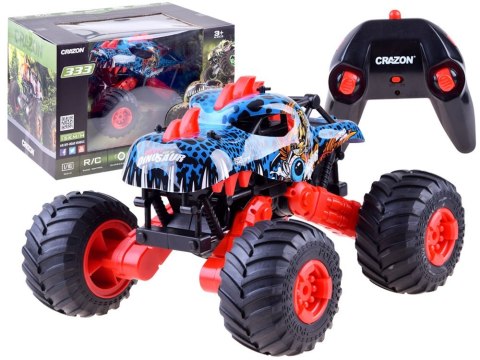 Auto zdalnie sterowane DINO monster 4x4 RC0537C Auto zdalnie sterowane DINO monster 4x4 RC0537C