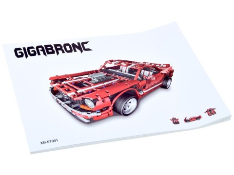 Klocki techniczne Auto wyścigowe 2000ele ZA3468 Klocki techniczne Auto wyścigowe 2000ele ZA3468