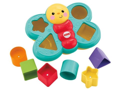 Fisher-Price Kolorowy motyl Sorter klocki ZA3627 Fisher-Price Kolorowy motyl Sorter klocki ZA3627