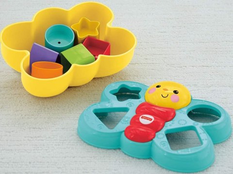 Fisher-Price Kolorowy motyl Sorter klocki ZA3627 Fisher-Price Kolorowy motyl Sorter klocki ZA3627