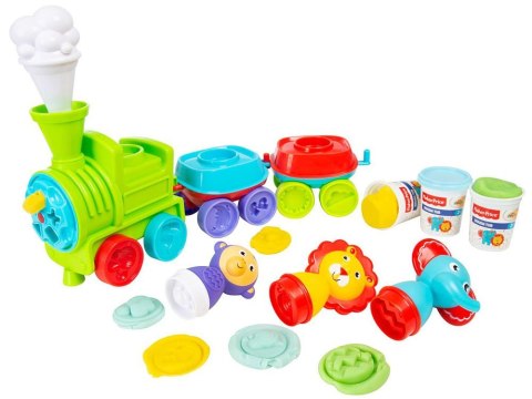 Fisher Price Pociąg masa plastyczna 3 kol. ZA3619 Fisher Price Pociąg masa plastyczna 3 kol. ZA3619