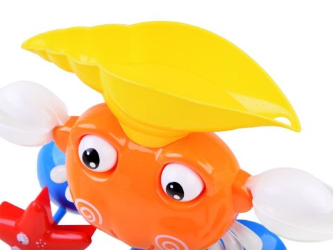 Zabawka do kąpieli Kolorowy krab z fontanna ZA3698 Zabawka do kąpieli Kolorowy krab z fontanna ZA3698