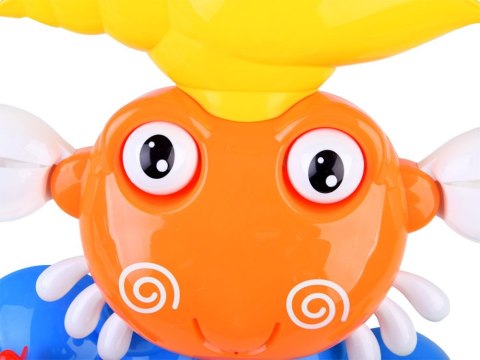 Zabawka do kąpieli Kolorowy krab z fontanna ZA3698 Zabawka do kąpieli Kolorowy krab z fontanna ZA3698