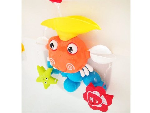 Zabawka do kąpieli Kolorowy krab z fontanna ZA3698 Zabawka do kąpieli Kolorowy krab z fontanna ZA3698