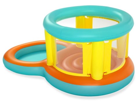 Bestway Zestaw 2w1 Dmuchany Plac zabaw Jumptopia brodzik + trampolina 52385 Bestway Zestaw 2w1 Dmuchany Plac zabaw Jumptopia brodzik + trampolina 52385