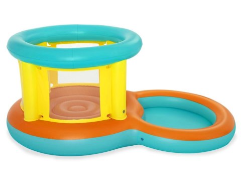 Bestway Zestaw 2w1 Dmuchany Plac zabaw Jumptopia brodzik + trampolina 52385 Bestway Zestaw 2w1 Dmuchany Plac zabaw Jumptopia brodzik + trampolina 52385