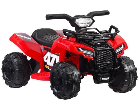 QUAD na akumulator dla dziecka światła PA0256 czerwony QUAD na akumulator dla dziecka światła PA0256 czerwony