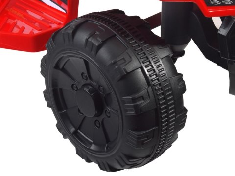 QUAD na akumulator dla dziecka światła PA0256 czerwony QUAD na akumulator dla dziecka światła PA0256 czerwony