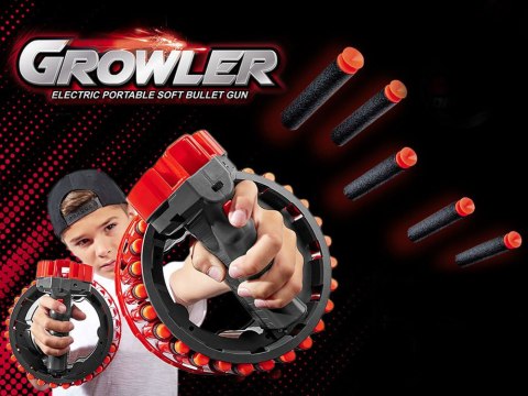Zestaw Pistolet GROWLER naboje piankowe ZA3778 Zestaw Pistolet GROWLER naboje piankowe ZA3778