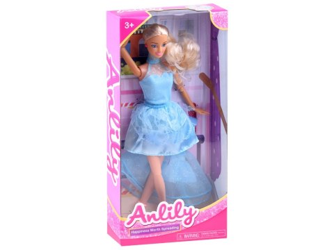 Anlily Lalka tancerka w niebieska sukienka ZA3920 Anlily Lalka tancerka w niebieska sukienka ZA3920