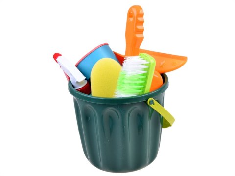 Duży Zestaw do sprzątania Wiaderko Mop Zmiotka ZA3846 Duży Zestaw do sprzątania Wiaderko Mop Zmiotka ZA3846