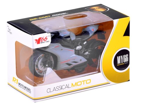 Diecast model Motocykl z naciągiem zabawka ZA3933 B Diecast model Motocykl z naciągiem zabawka ZA3933 B
