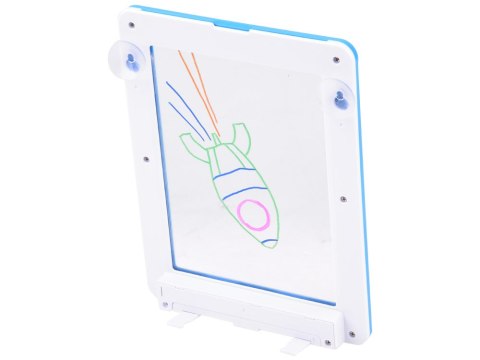 Podświetlana Tablica + okulary 3D pisaki TA0092 Podświetlana Tablica + okulary 3D pisaki TA0092