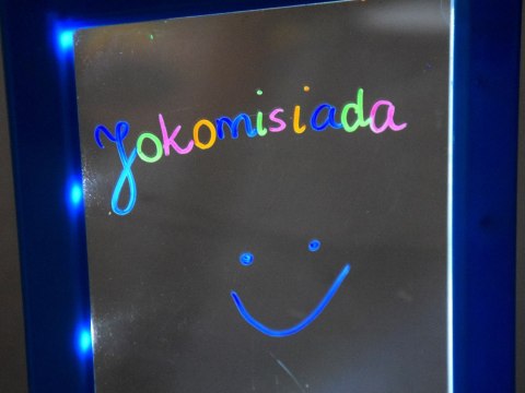Podświetlana Tablica + okulary 3D pisaki TA0092 Podświetlana Tablica + okulary 3D pisaki TA0092