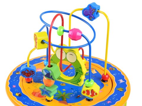 Drewniana kostka edukacyjna sorter 8w1 ZA4117 Drewniana kostka edukacyjna sorter 8w1 ZA4117