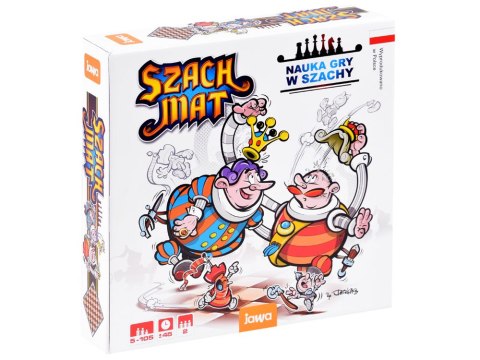 Jawa Gra planszowa ucząca podstaw gry w szachy SZACH MAT GR0542 Jawa Gra planszowa ucząca podstaw gry w szachy SZACH MAT GR0542