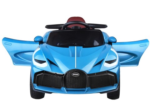 Auto na akumulator Cabrio z funkcją bujania PA0270 niebieski Auto na akumulator Cabrio z funkcją bujania PA0270 niebieski