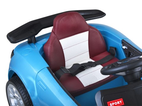 Auto na akumulator Cabrio z funkcją bujania PA0270 niebieski Auto na akumulator Cabrio z funkcją bujania PA0270 niebieski