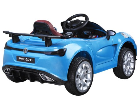 Auto na akumulator Cabrio z funkcją bujania PA0270 niebieski Auto na akumulator Cabrio z funkcją bujania PA0270 niebieski