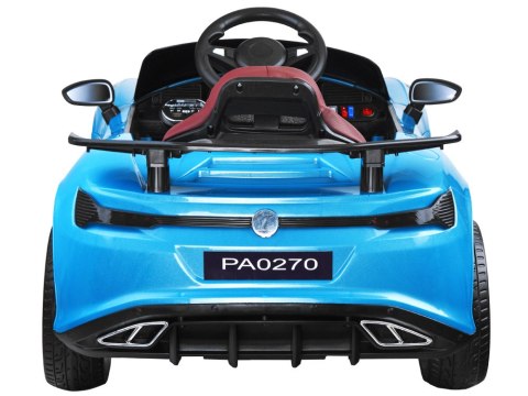 Auto na akumulator Cabrio z funkcją bujania PA0270 niebieski Auto na akumulator Cabrio z funkcją bujania PA0270 niebieski