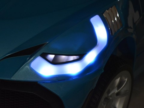 Auto na akumulator Cabrio z funkcją bujania PA0270 niebieski Auto na akumulator Cabrio z funkcją bujania PA0270 niebieski