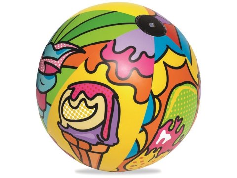 Bestway Dmuchana kolorowa piłka plażowa 91cm 31044 Bestway Dmuchana kolorowa piłka plażowa 91cm 31044
