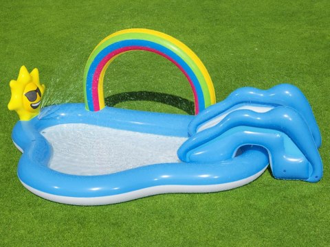 Bestway Brodzik dla dzieci Plac zabaw TĘCZA I SŁONECZKO + zjeżdżalnia 53092 Bestway Brodzik dla dzieci Plac zabaw TĘCZA I SŁONECZKO + zjeżdżalnia 53092