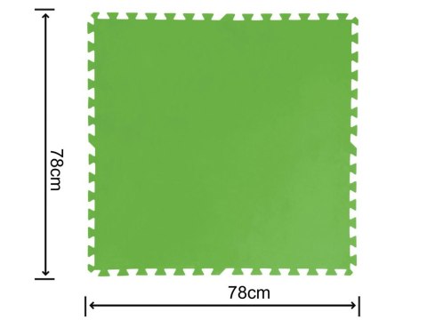 Bestway Piankowa mata pod basen 78cm x 78cm 58636 Bestway Piankowa mata pod basen 78cm x 78cm 58636