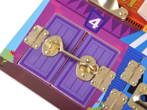 Tablica sensoryczna manipulacyjna zamki ZA4133 Tablica sensoryczna manipulacyjna zamki ZA4133