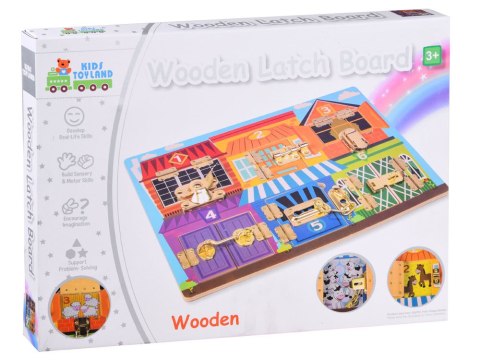 Tablica sensoryczna manipulacyjna zamki ZA4133 Tablica sensoryczna manipulacyjna zamki ZA4133