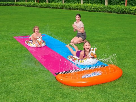 Bestway Podwójny ślizg wodny LAMA RAMA + materace Długi - 4,88m 52320 Bestway Podwójny ślizg wodny LAMA RAMA + materace Długi - 4,88m 52320