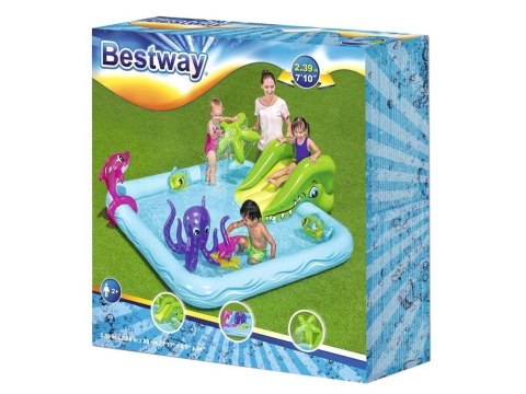 Bestway Basen Brodzik dla dzieci Plac zabaw AKWARIUM + zjeżdżalnia 53052 Bestway Basen Brodzik dla dzieci Plac zabaw AKWARIUM + zjeżdżalnia 53052