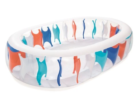 Bestway Basen dmuchany elipsa 229cm x 152cm 54066 Bestway Basen dmuchany elipsa 229cm x 152cm 54066