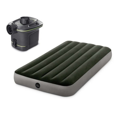 Materac dmuchany 191x99x25 cm z pompką elektryczną INTEX 64777 Materac dmuchany 191x99x25 cm z pompką elektryczną INTEX 64777